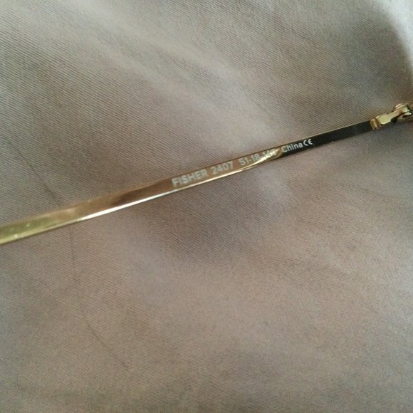 Warby Gold Tone Tortoiseshell Sunglasses Fisher 2407 51 18 140 - Picture 7 of 9